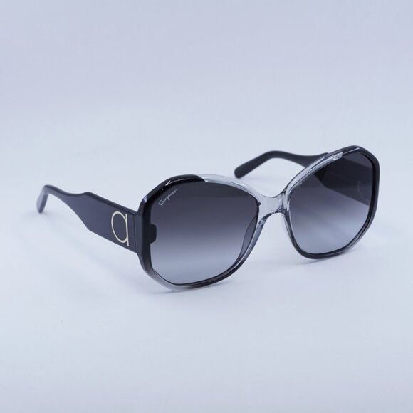 ?️ New Salvatore Ferragamo SF942S 007 Sunglasses - Grey Gradient Frame main image 8